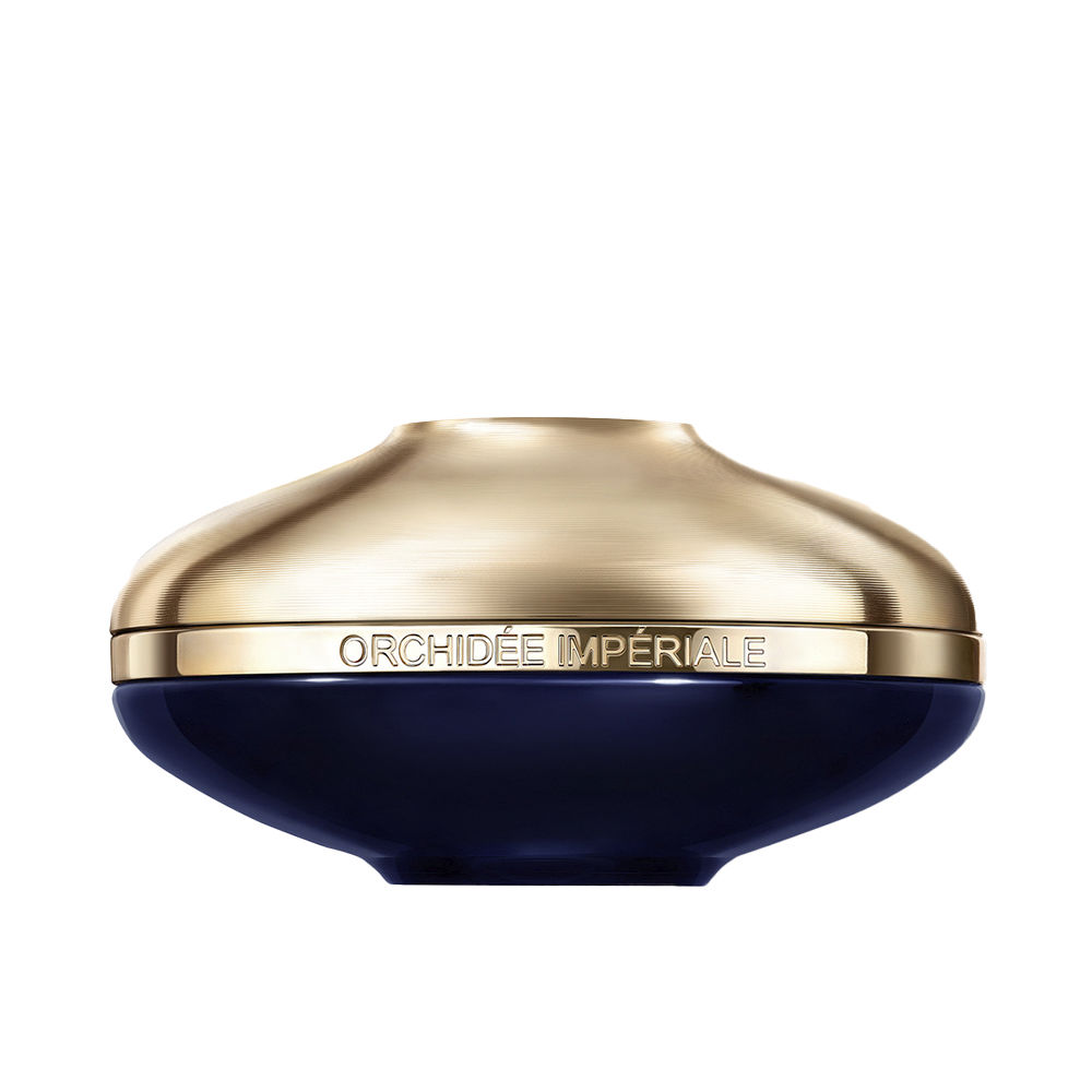 GuerlainOrchidéeImpérialeTheLongevityCream50ml Jar of Guerlain Orchidée Impériale The Longevity Cream, a velvety cream indicated for reducing signs of aging and firmness.