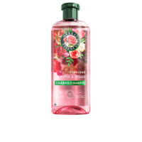 Bottle  of  Herbal  Essences  Roses  Softness  Shampoo  by  Herbal  Essences,  a  creamy  shampoo  indicated  for  softening  dry  hair.