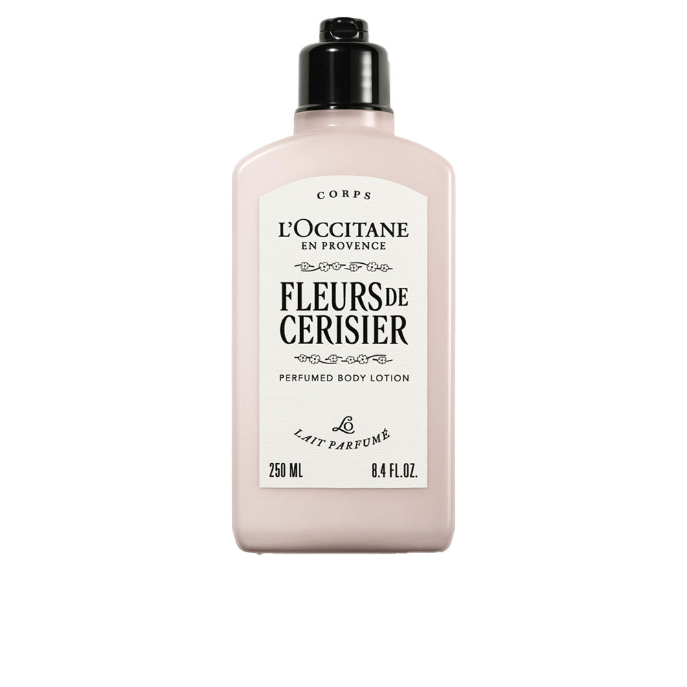 L'OccitaneFleursDeCerisierBodyLotion250ml Bottle of Fleurs De Cerisier Body Lotion by LOccitane, a nourishing body lotion indicated for softening and hydrating skin.