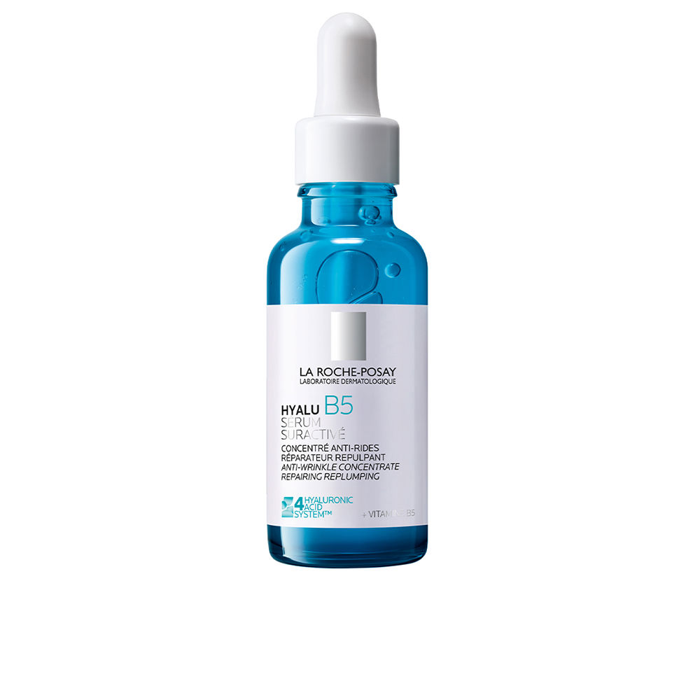 LaRochePosayHyaluB5SuractivatedFillingAndRepairingSerum30ml Bottle of Hyalu B5 Suractivated Filling And Repairing Serum by La Roche Posay, a concentrated serum for skin regeneration.