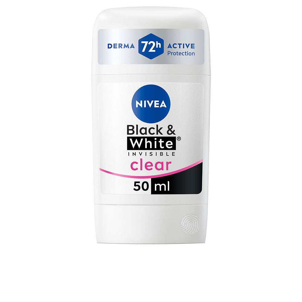 NiveaBlackAndWhiteInvisibleDeodorantStick50ml Nivea ブラック&ホワイト インビジブル デオドラント スティック 50ml - 画像 (1)