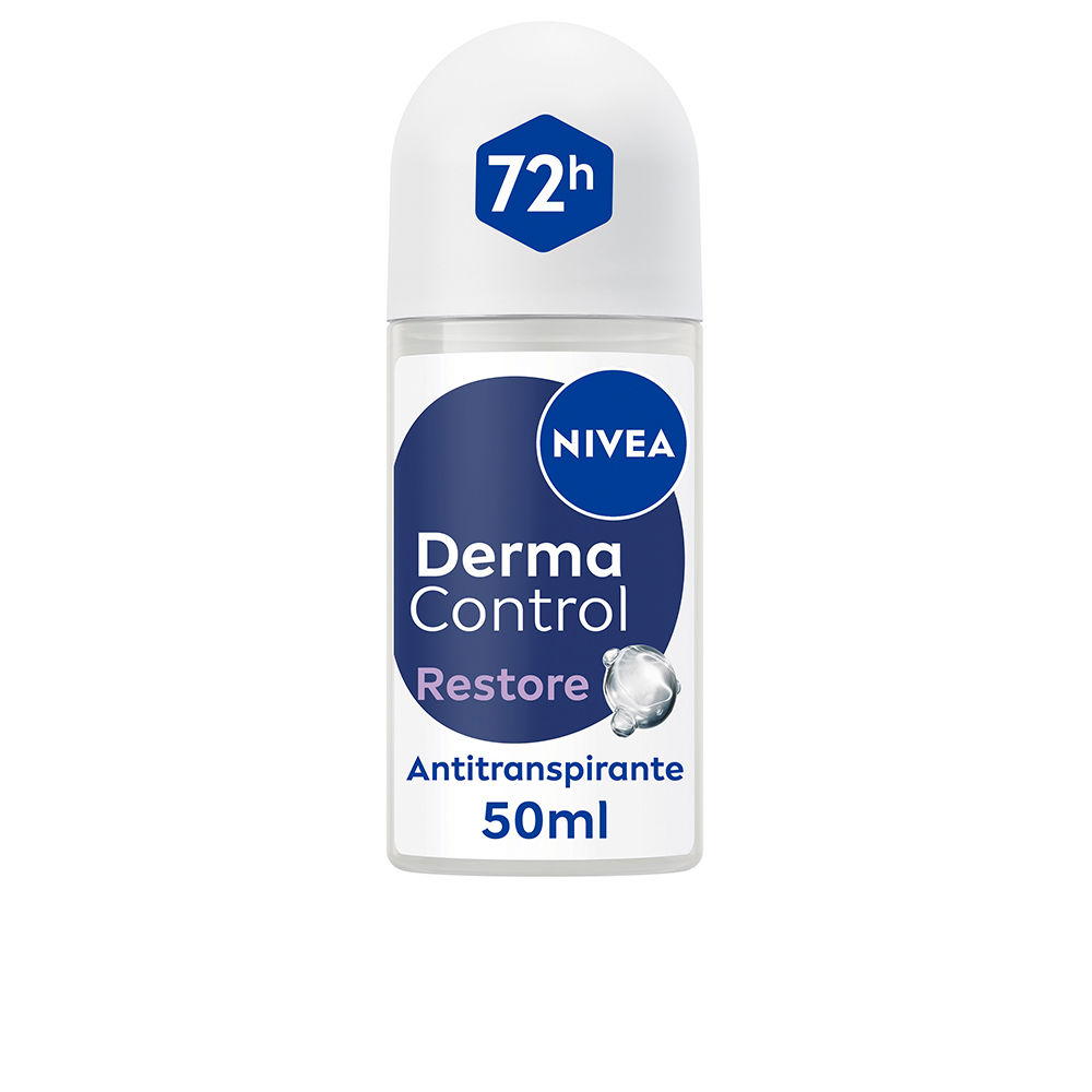 NiveaDermaControlRestoreRoll-OnDeodorant50ml Bottle of Nivea Derma Control Restore Roll-On Deodorant by Nivea, a roll-on indicated for restoring the balance of underarm skin.