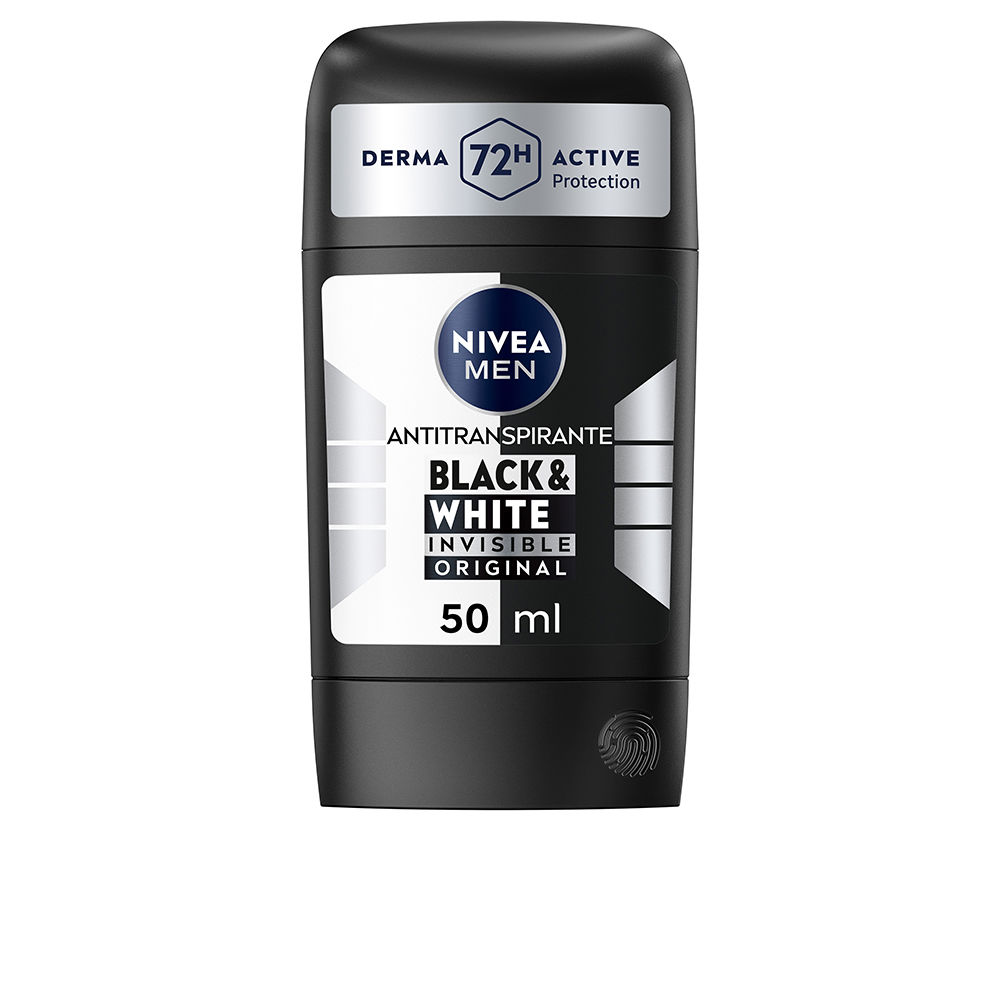 NiveaMenBlackAndWhiteInvisibleOriginalDeodorantStick50ml Nivea Men Black And White Invisible Original Deodorant Stick 50ml