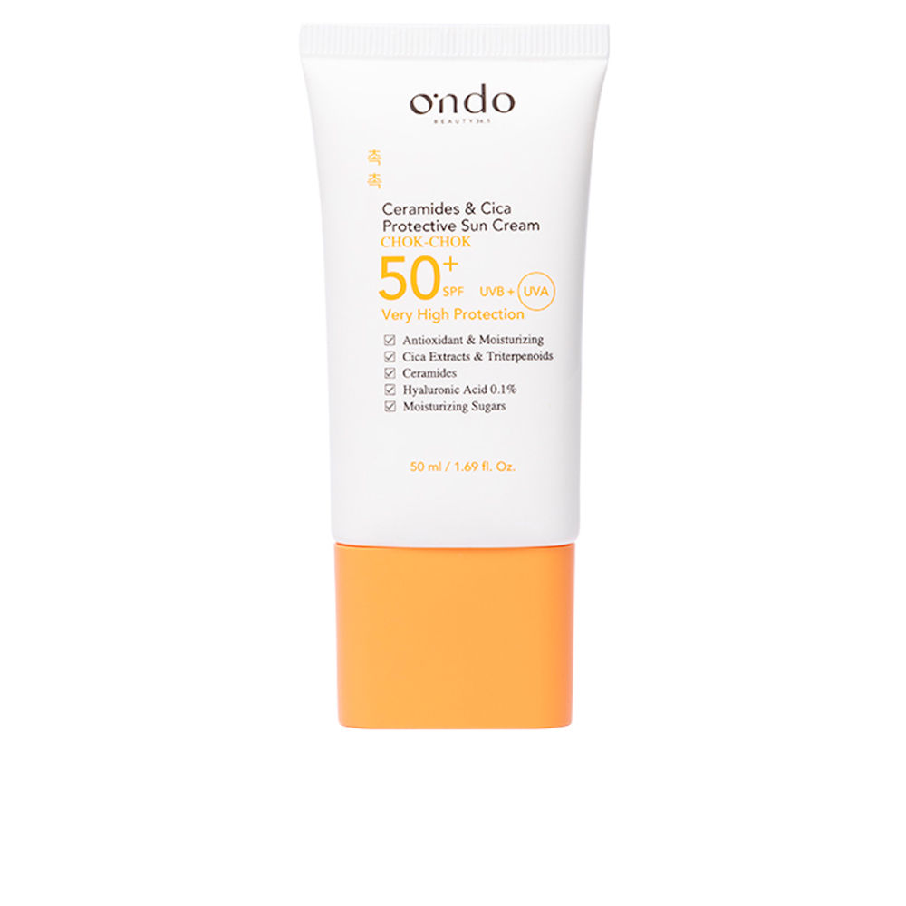 OndoBeautyCeramideAndCicaProtectiveSunCream50ml Ondo Beauty Ceramide And Cica Protective Sun Cream 50ml