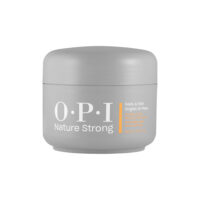 Tube  of  Opi  Nature  Strong  Skincare  Hand  And  Foot  Scrub  by  Opi,  a  creamy  scrub  indicated  for  exfoliating  dry  skin.