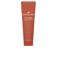 Jar  of  Origins  Youthtopia  Cleansing  Balm  by  Origins,  a  solid-to-oil  balm  indicated  for  removing  makeup  and  impurities.