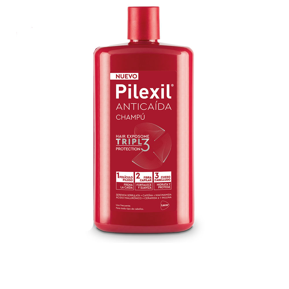 PilexilAnti-HairLossTripleProtectionShampoo450ml Bottle of Pilexil Anti-Hair Loss Triple Protection Shampoo by Pilexil, a shampoo indicated for stopping hair loss.
