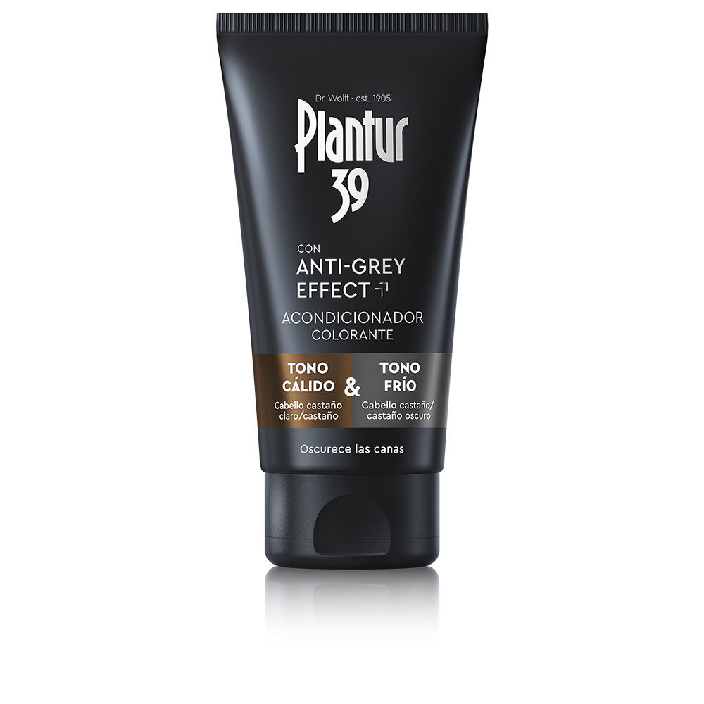 Plantur39Anti-GreyEffectColoringConditioner150ml Bottle of Plantur 39 Anti-Grey Effect Coloring Conditioner 150ml by Plantur 39, a conditioner indicated for enhancing hair color.