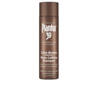 Bottle  of  Plantur  39  Phyto-Caffeine  Color  Brown  Shampoo  250ml  by  Plantur  39,  a  shampoo  indicated  for  maintaining  brown  hair  color.
