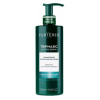Bottle  of  Rene  Furterer  Triphasic  Active  Grow  Shampoo  500ml  by  Rene  Furterer,  a  shampoo  indicated  for  promoting  hair  growth.
