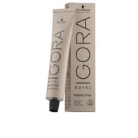 Product  container  of  Schwarzkopf  Igora  Royal  Absolutes  Color  8-50  by  Schwarzkopf,  a  coloring  cream  indicated  for  permanent  hair  color.