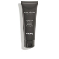 Bottle  of  Sisley  Sisleÿum  For  Men  Purifying  Cleansing  Gel  by  Sisley,  a  cleansing  gel  indicated  for  removing  impurities  and  excess  sebum.