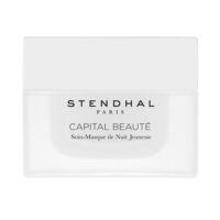 Jar  of  Stendhal  Capital  Beauté  Night  Youth  Care  Mask  by  Stendhal,  a  creamy  mask  indicated  for  overnight  detoxification.
