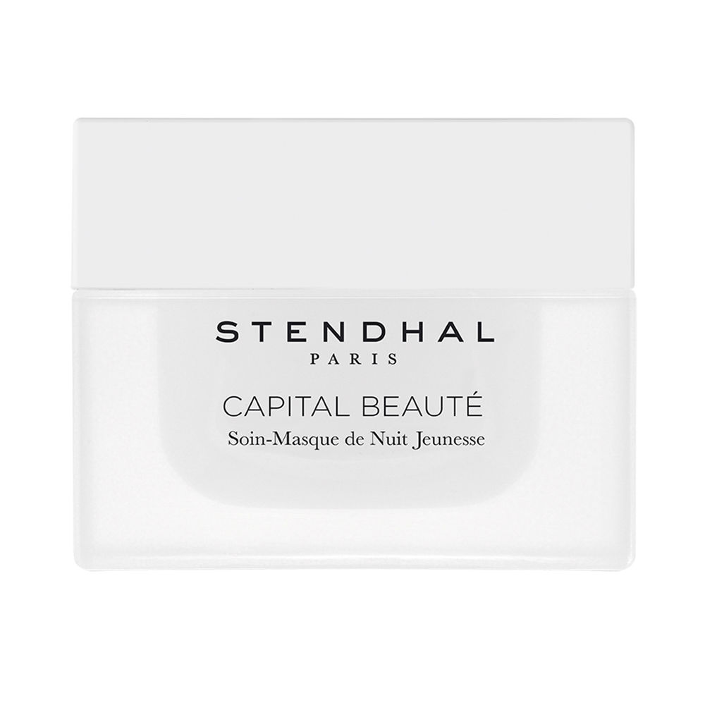 StendhalCapitalBeautéNightYouthCareMask50ml Jar of Stendhal Capital Beauté Night Youth Care Mask by Stendhal, a creamy mask indicated for overnight detoxification.