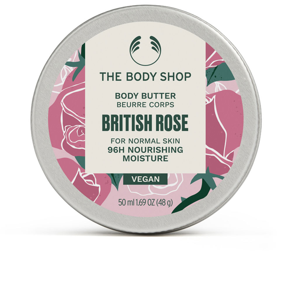 TheBodyShopBritishRoseBodyButter50ml The Body Shop British Rose Body Butter 50ml