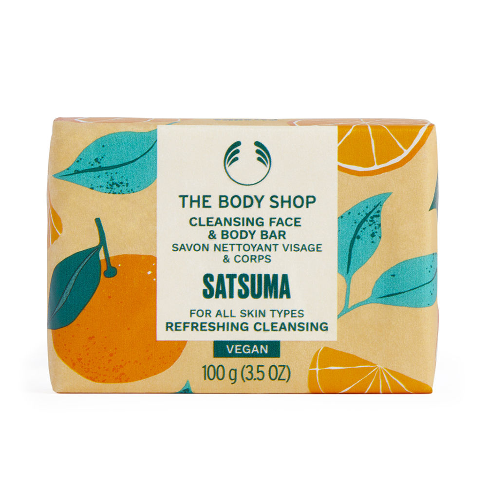 TheBodyShopSatsumaCleansingFace&BodyBar100g The Body Shop Satsuma Cleansing Face & Body Bar 100g