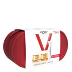 a  skincare  set  indicated  for  post-menopause  skin  firmness  and  density.
