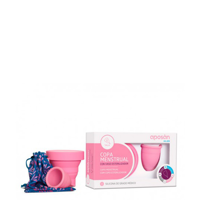 AposanWomanMenstrualCupSmallSize.jpeg Aposán Woman Menstrual Cup Small Size - Image 1