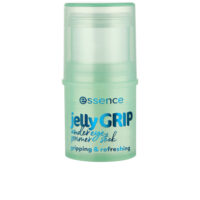 Product  container  of  Essence  Jelly  Grip  Undereye  Primer  Stick  by  Essence,  a  primer  indicated  for  hydrating  the  under-eye  area.