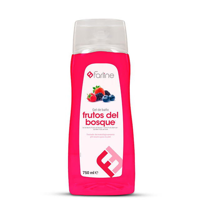 FarlineRedFruitsShowerGel750ml.jpeg Farline Red Fruits Shower Gel 750ml - Image 1
