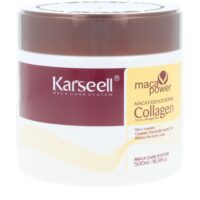 Jar  of  Karseell  Maca  Essence  Collagen  Mask  by  Karseell,  a  hair  mask  indicated  for  rebuilding  and  strengthening  damaged  hair.