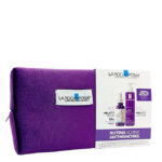 a skincare kit indicated for renewing skin and lightening dark spots.