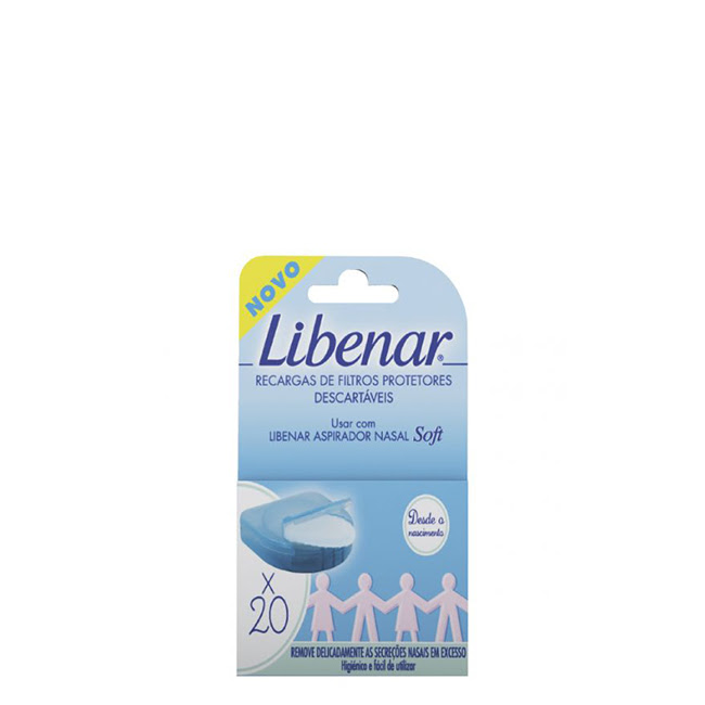 LibenarBabyDisposableFilterRefillsforNasalAspiratorx20.jpeg Libenar Recargas de Filtro Descartáveis para Aspirador Nasal de Bebé X20 - Image 1