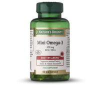 Nature's Bounty Mini Omega-3 450mg Mini Softgels x60