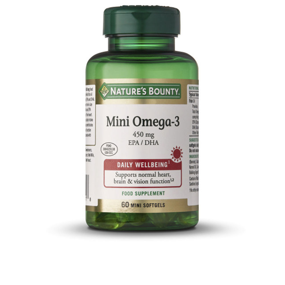 Nature'sBountyMiniOmega-3450mgMiniSoftgelsx60 Nature's Bounty Mini Omega-3 450mg Mini Softgels x60