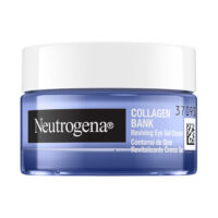 Tube  of  Neutrogena  Collagen  Bank  Revitalizing  Eye  Contour  Cream  Gel  by  Neutrogena,  a  gel  indicated  for  eye  puffiness.