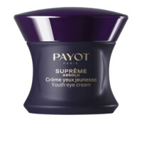 Product  container  of  Payot  Suprême  Absolu  Youth  Eye  Cream  by  Payot,  a  creamy  eye  treatment  indicated  for  signs  of  aging.