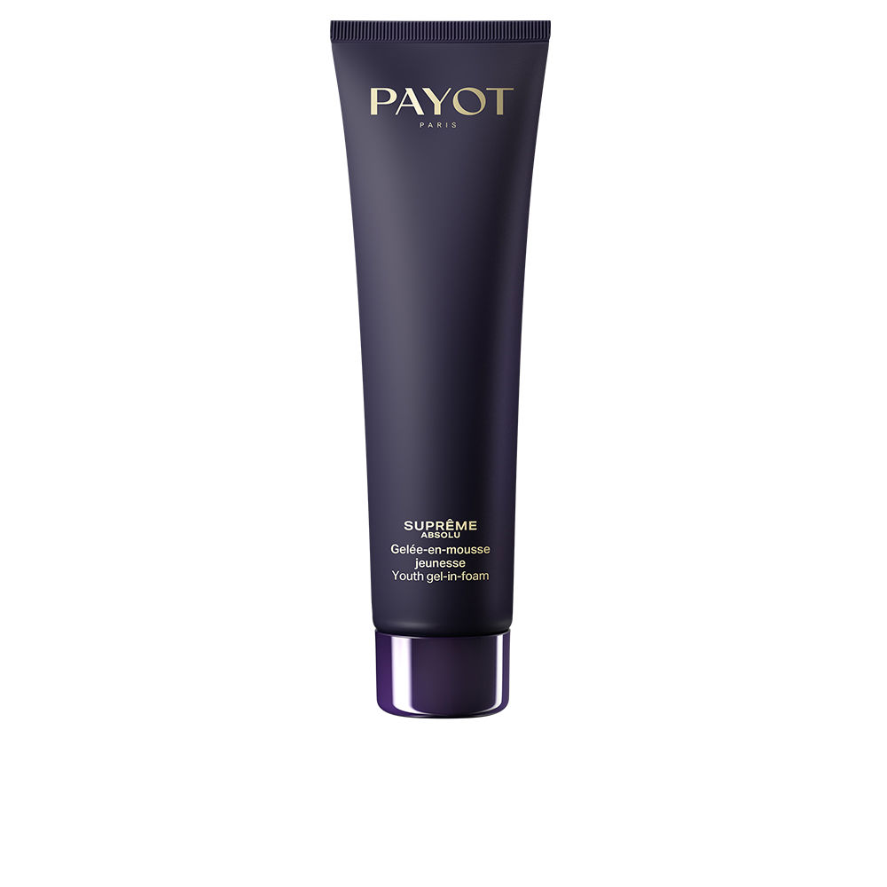 PayotSuprêmeAbsoluYouthGel-in-Foam150ml Bottle of Payot Suprême Absolu Youth Gel-in-Foam by Payot, a gel cleanser indicated for removing impurities and skin comfort.