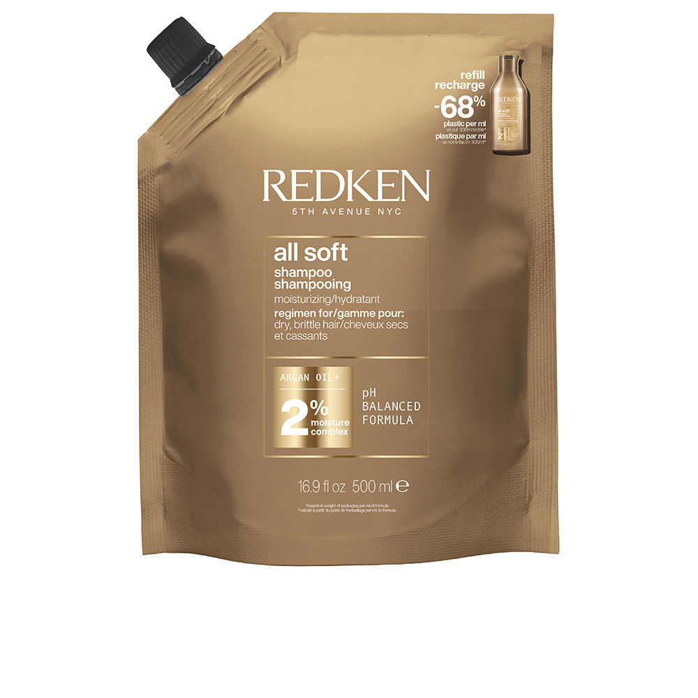 RedkenAllSoftShampooRefill500ml Redken All Soft Shampoo Refill 500ml