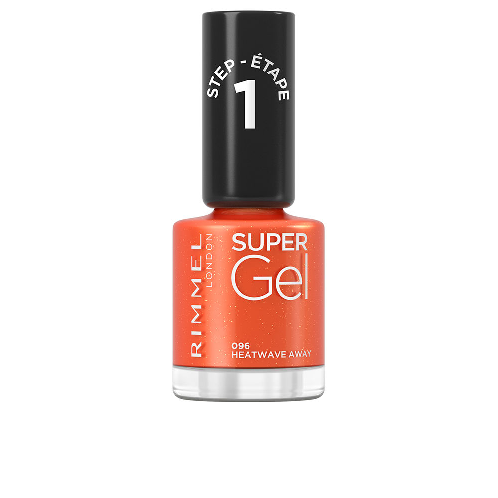 RimmelLondonSuperGelNailPolishColor96HeatwaveAway12ml Rimmel London Super Gel Nail Polish Color 96 Heatwave Away 12ml