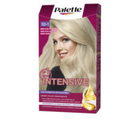 Product  container  of  Schwarzkopf  Palette  Intensive  Creme  Permanent  Color  by  Schwarzkopf,  a  hair  color  for  gray  coverage  and  shine.