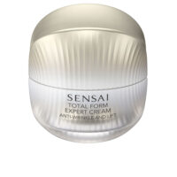 Jar  of  Sensai  Total  Form  Expert  Cream,  an  anti-aging  cream  indicated  for  firming  skin  and  redefining  facial  contours.