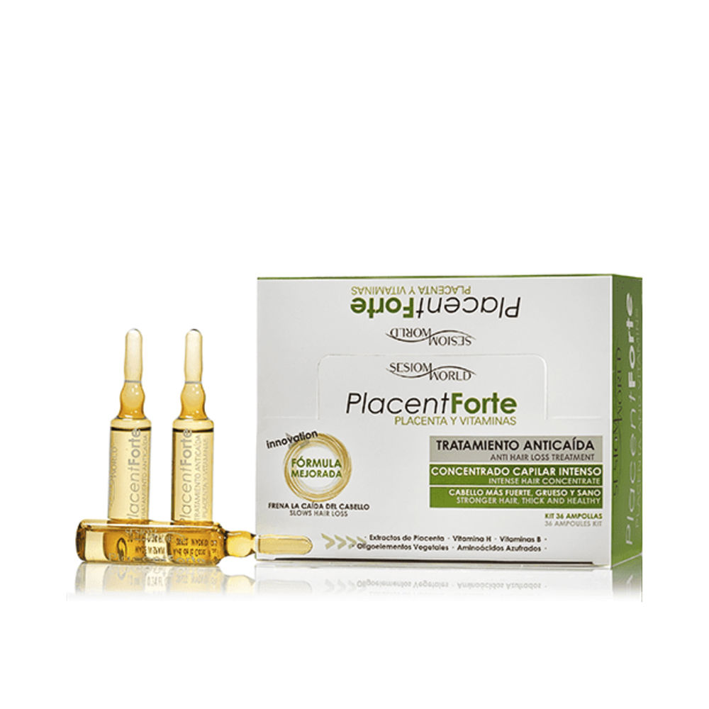 SesiomWorldPlacentForteAnti-HairLossTreatmentAmpoulesx36 Sesiom World Placent Forte Anti-Hair Loss Treatment Ampoules x36