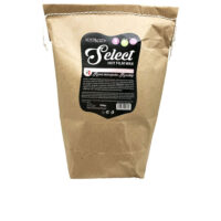 Jar  of  Sesiom  World  Select  Low  Melting  Depilatory  Wax  by  Sesiom  World,  a  low-temperature  wax  indicated  for  gentle  hair  removal.