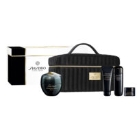 Box  of  Shiseido  Future  Solution  LX  Night  Cream  Set  by  Shiseido,  a  skincare  set  indicated  for  mature  skin  and  anti-aging.