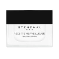 Jar  of  Stendhal  Recette  Merveilleuse  Night  Cream  Oval  Lift  by  Stendhal,  a  night  cream  indicated  for  lifting  the  face  oval.