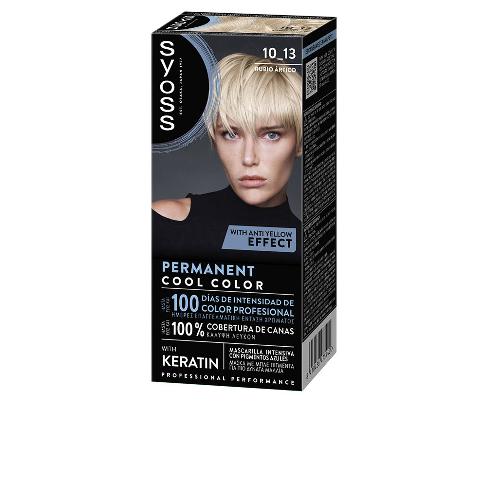 SyossPermanentCoolHairColor10.13ArcticBlonde Syoss Permanent Cool Hair Color 10.13 Arctic Blonde