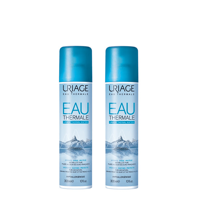 UriageThermalWaterSprayDuo2x300ml.jpeg Uriage Thermal Water Spray Duo 2x300ml - Image 1