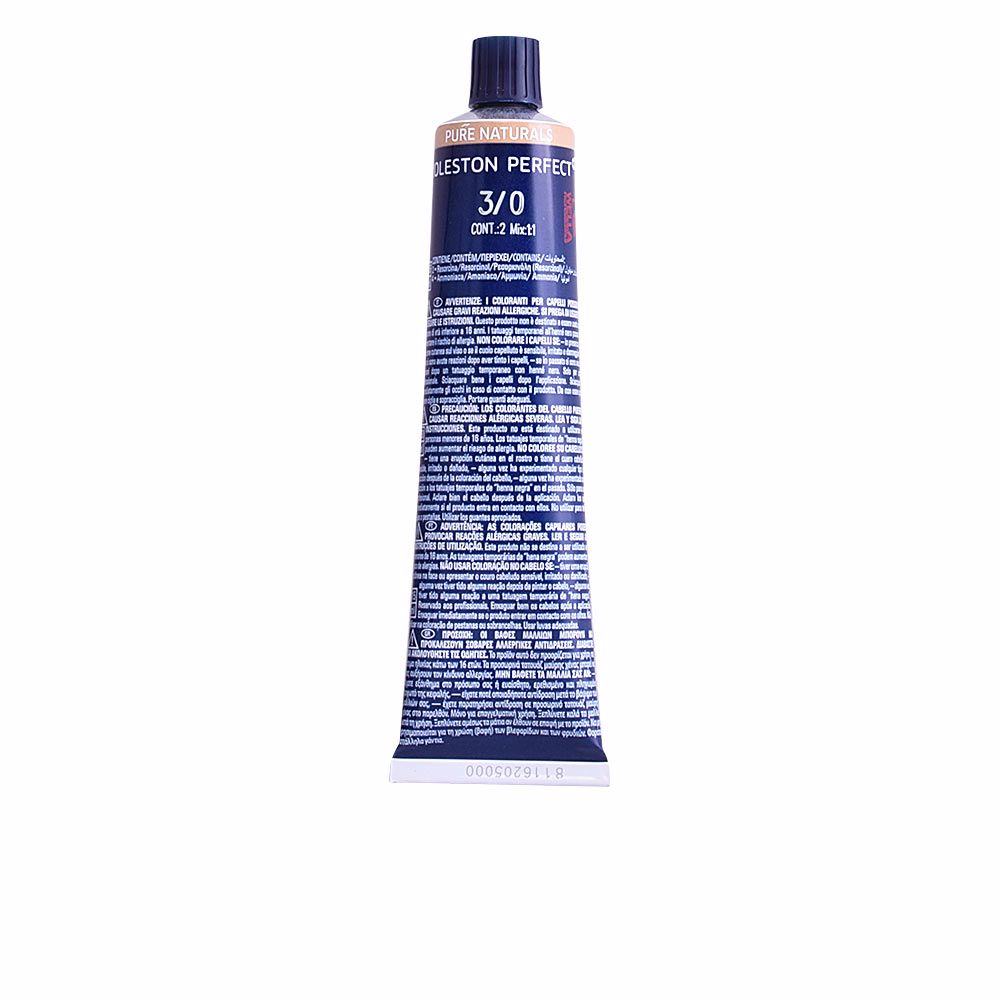 WellaProfessionalsKolestonPerfectMe+PureNaturals3/060ml Wella Professionals Koleston Perfect Me+ Pure Naturals 3/0 60ml