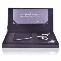 Product  container  of  Artero  One  Scissors  6  by  Artero,  a  stainless  steel  tool  indicated  for  professional  hair  cutting  and  trimming.