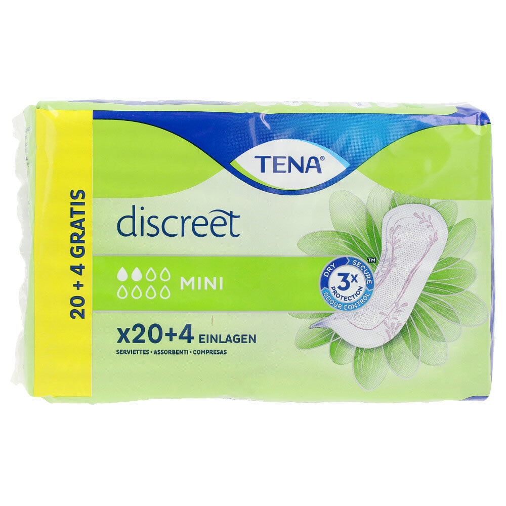 131720.jpg Tena Lady Discreet Mini Pensos para Incontinência 24 unidades - Image 1