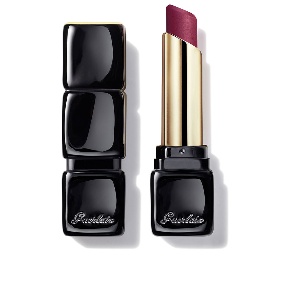 153343.jpg Guerlain Kisskiss Tender Matte Lipstick Color 880 Caress Plum - Image 1