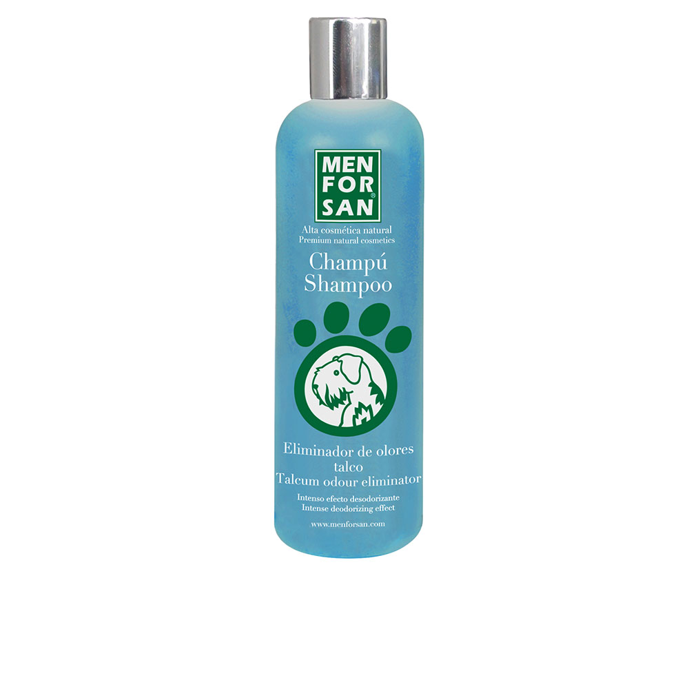 154827.jpg Men For San Dog Shampoo Odor Eliminator Talc Scent 300 ml - Image 1