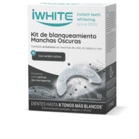 Box  of  Iwhite  Dark  Spots  Whitening  Kit  by  Iwhite,  a  whitening  treatment  indicated  for  reducing  dark  spots  on  teeth.