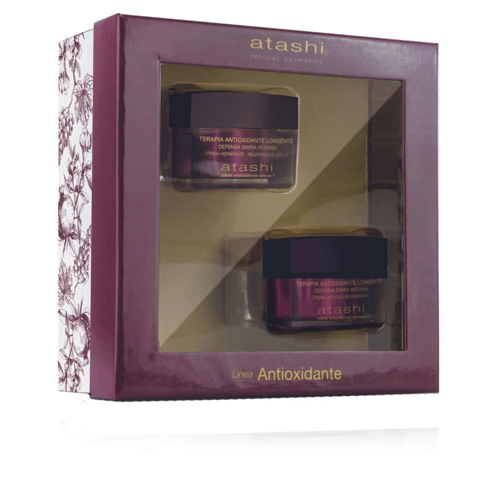 179076.jpg Box of Atashi Antioxidante Set 2 pc by Atashi, a facial care set indicated for protecting skin against free radicals.