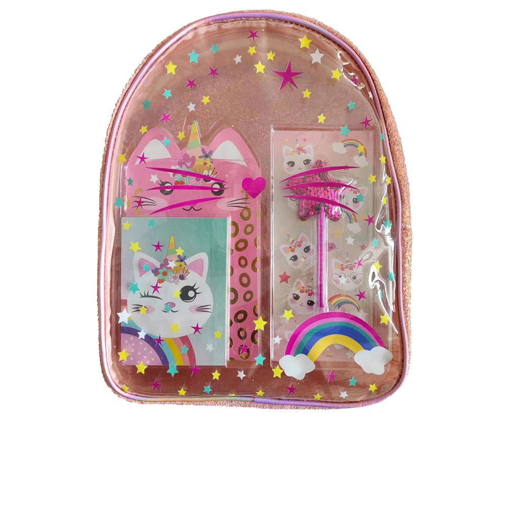 185484.jpg Inca Mochila Transparente Gato Lote 5 pz - Image 1
